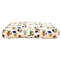 Rectangle Pet Bed - Sensational Six Faces Scattered Ivory