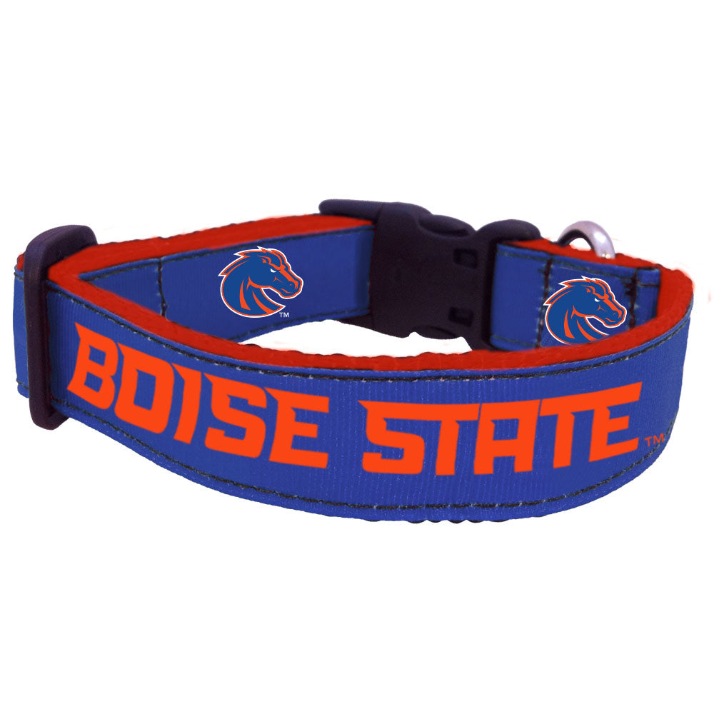 Boise State Broncos Nylon Dog Collar and Leash