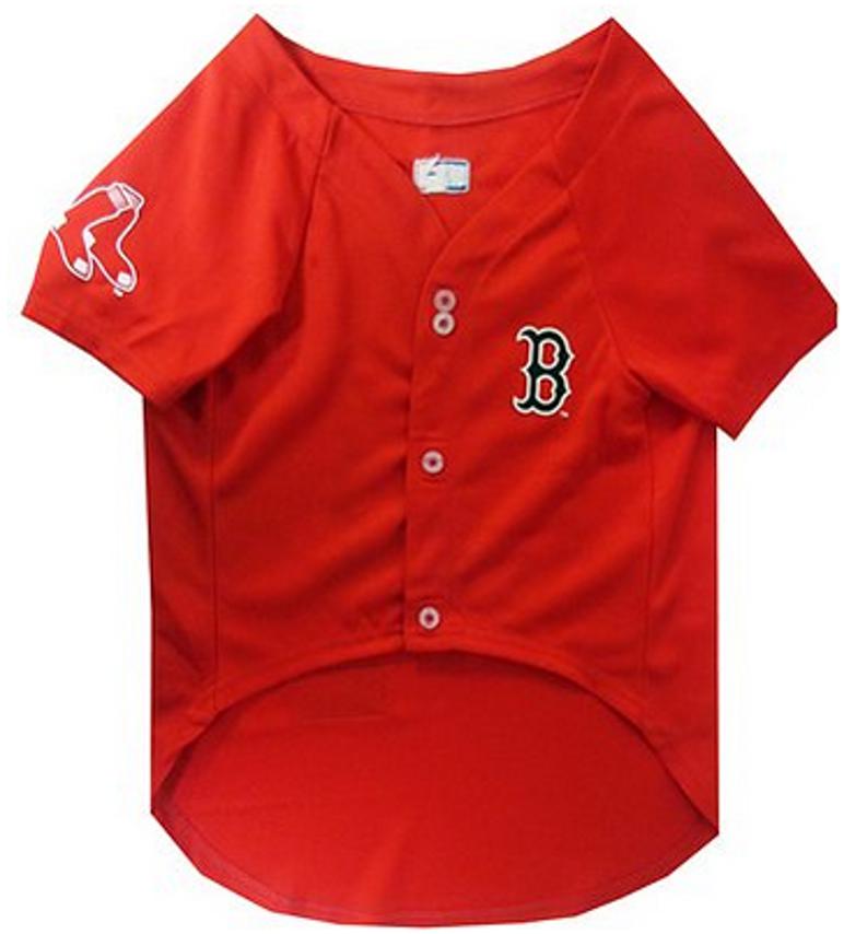 Boston Red Sox Pet Jersey - 3 Red Rovers