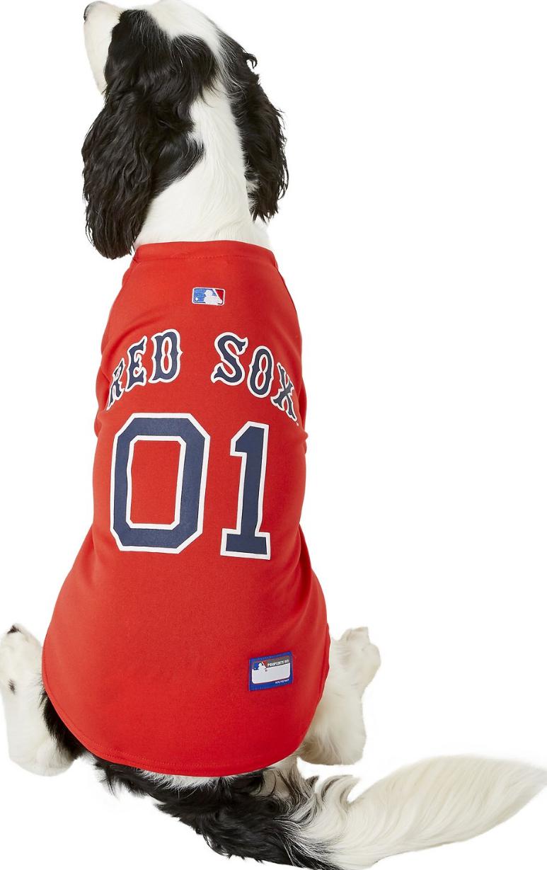 Pets First Boston Red Sox Dog T-shirt