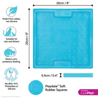 LickiMat Soother for Cats - Turquoise
