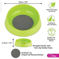 LickiMat OH Bowl for Cats - Green