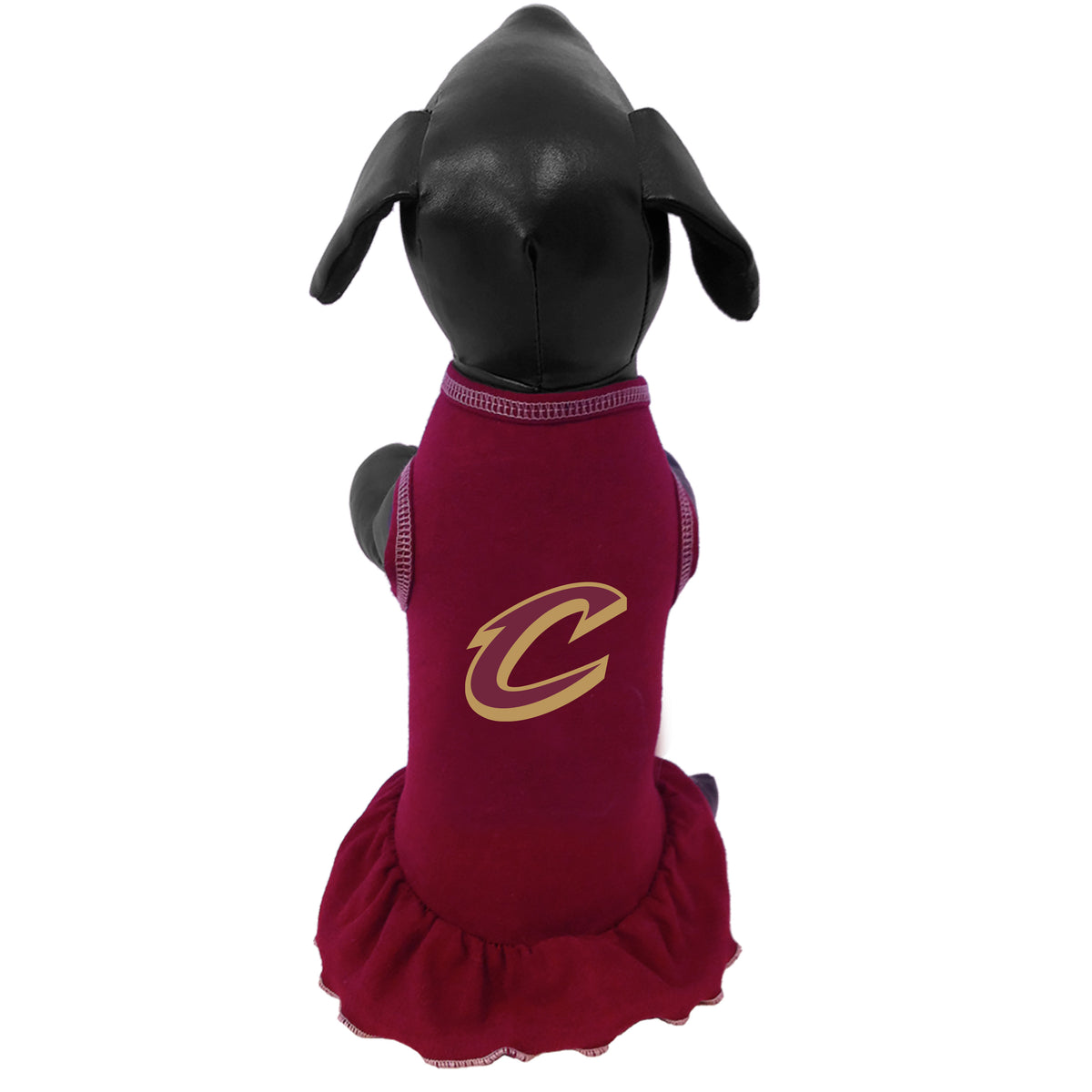 Cleveland Cavaliers Pet Cheerleader Ruffled Dress