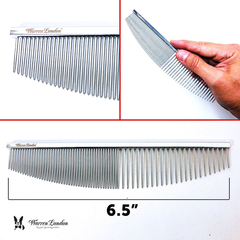 Crescent Detail Pet Comb
