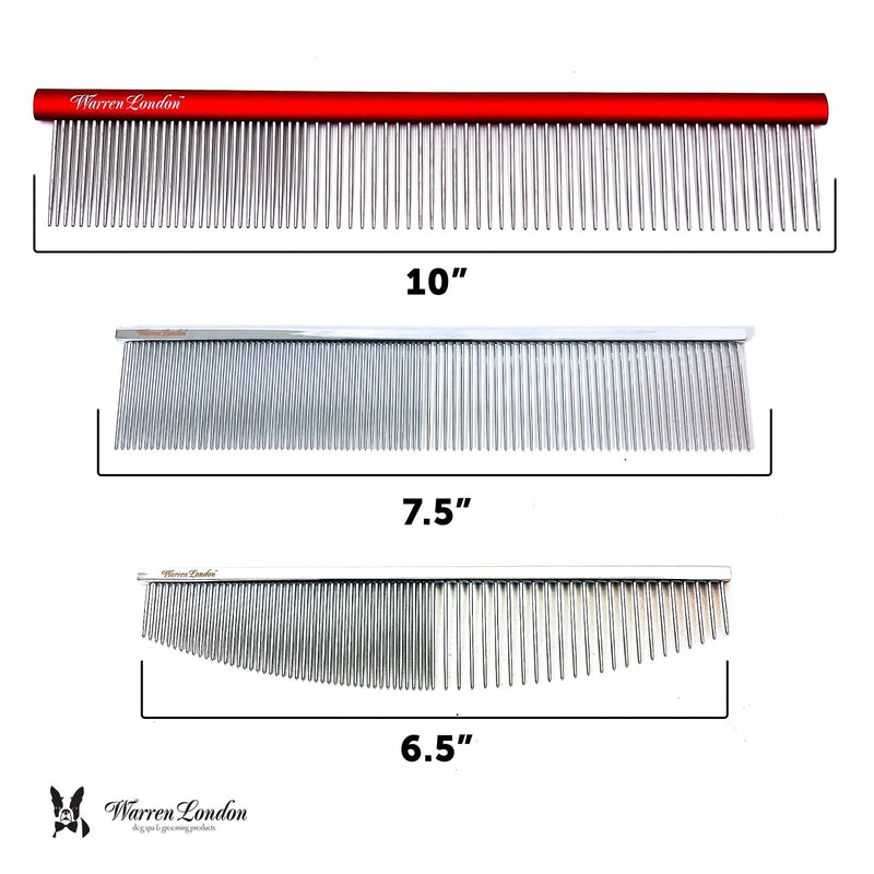 Crescent Detail Pet Comb