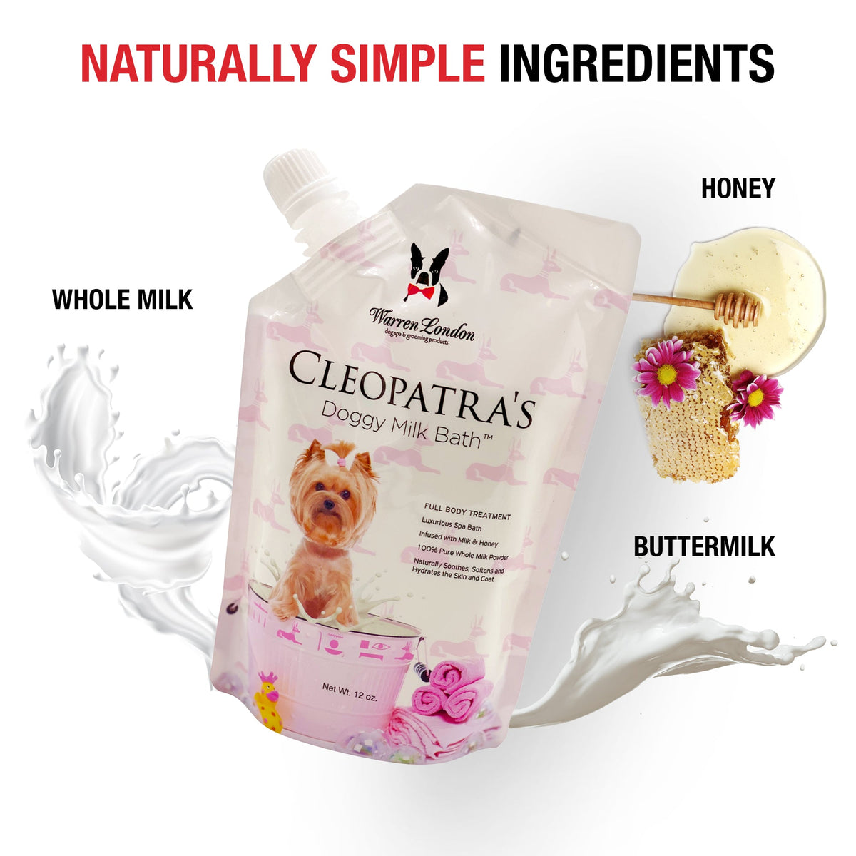 Cleopatra's Doggy Milk Bath