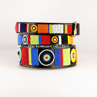 Circle of Life Beaded Dog Collar