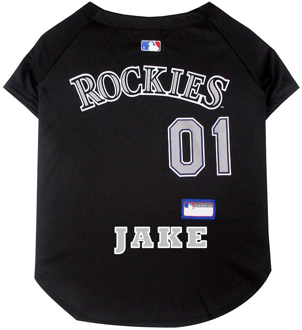 CO Rockies Pet Jersey available at  – 3 Red Rovers