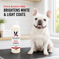 Magic White Brightening Dog Shampoo - Cherry Scented - 17oz