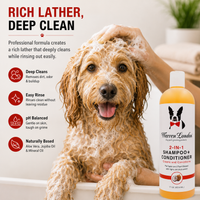 2-in-1 Dog Shampoo & Conditioner – Coconut, 17 oz