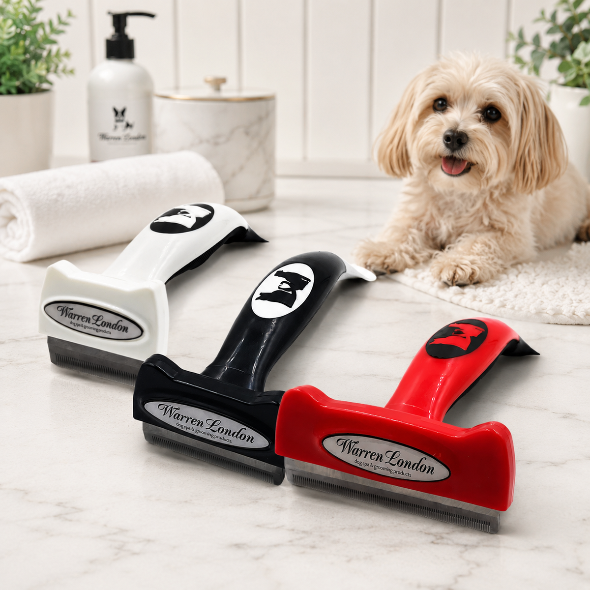 Warren London Long Hair Deshedding Brush