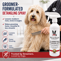 Dog De-matting and Detangler Spray - Leave-In Conditioner