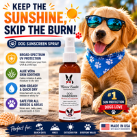 Dog Sunscreen With Aloe Vera Moisturizer