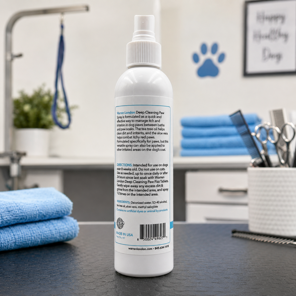 Deep Cleaning Paw Spray for Dogs