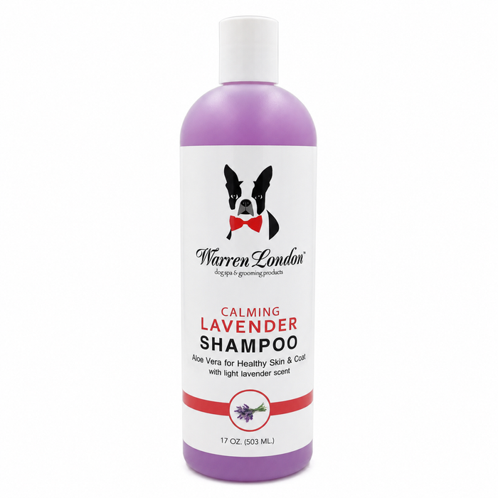 Calming Lavender Dog Shampoo w/Aloe Vera & Essential Oils