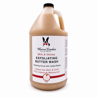 Exfoliating Butter Wash Dog Shampoo Gallons - With Natural Jojoba Beads
