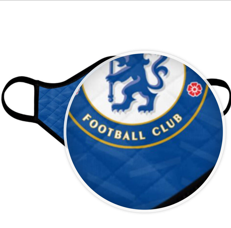 Chelsea FC Face Mask - 3 Red Rovers