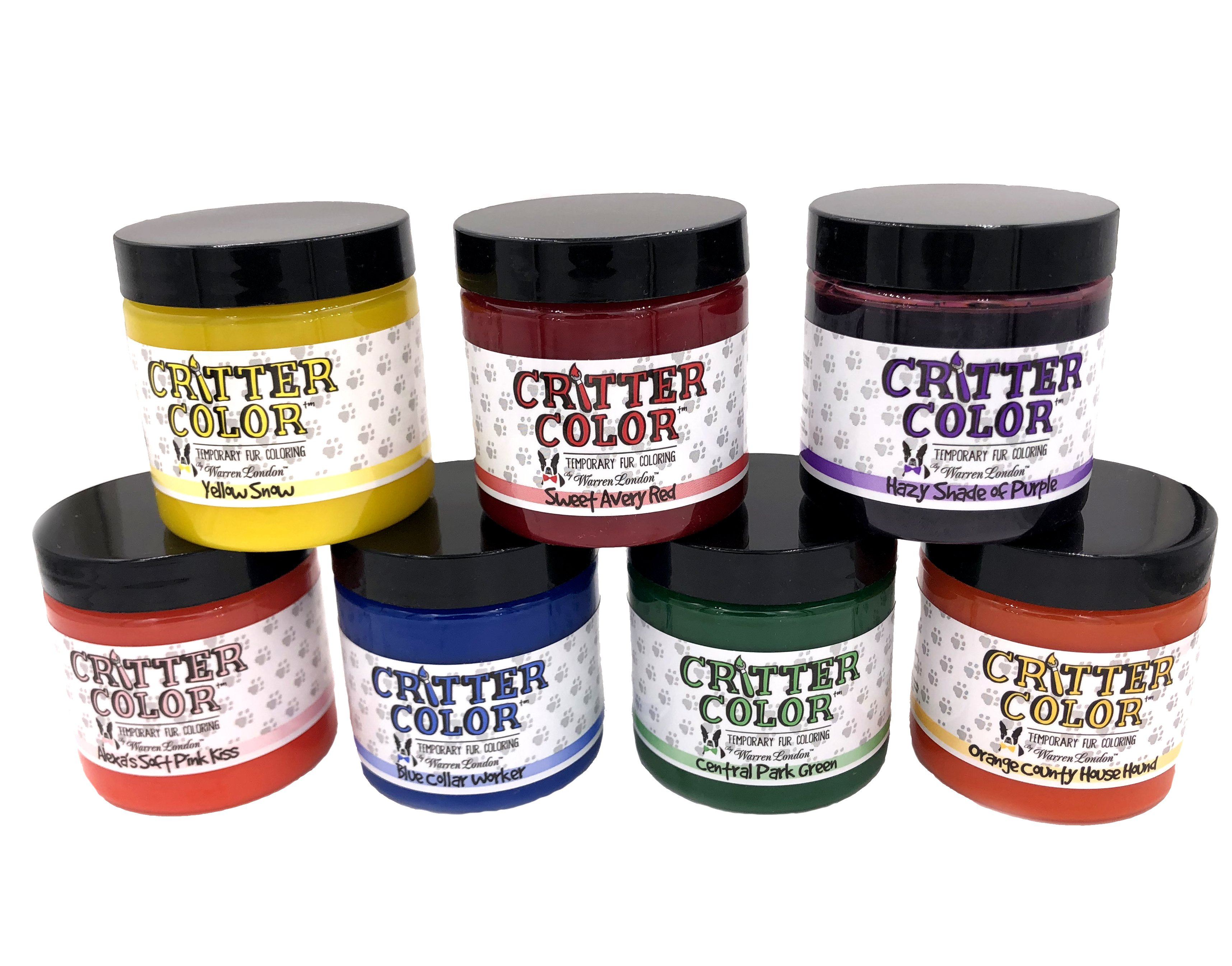 Critter Color - Temporary Pet Fur Coloring/Dog Dye – 3 Red Rovers