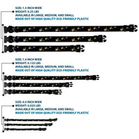 Plastic Clip Collar - Flying Mallards Black