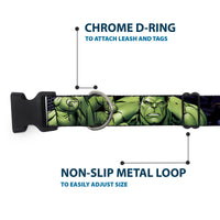 Plastic Clip Collar - Marvel Hulk CLOSE-UP Poses