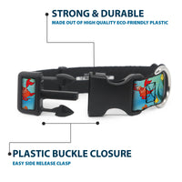 Plastic Clip Collar - Ariel, Sebastian & Flounder Scene
