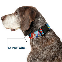 Plastic Clip Collar - Ariel, Sebastian & Flounder Scene