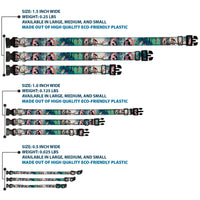 Plastic Clip Collar - Sleeping Beauty Woods Scenes