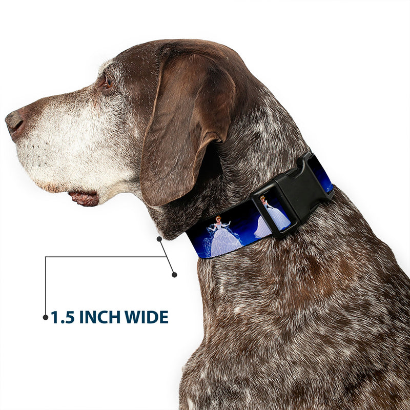 Plastic Clip Collar - Cinderella Transformation Blue Fade