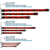Plastic Clip Collar - Mufasa & Simba JUST CAN'T WAIT TO BE KING/Family Silhouette