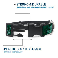 Plastic Clip Collar - Woody & Friends KEEP CALM & REACH FOR THE SKY Blues
