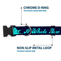 Plastic Clip Collar - Aladdin & Jasmine Silhouette A WHOLE NEW WORLD