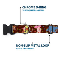 Plastic Clip Collar - Winnie the Pooh Character Poses