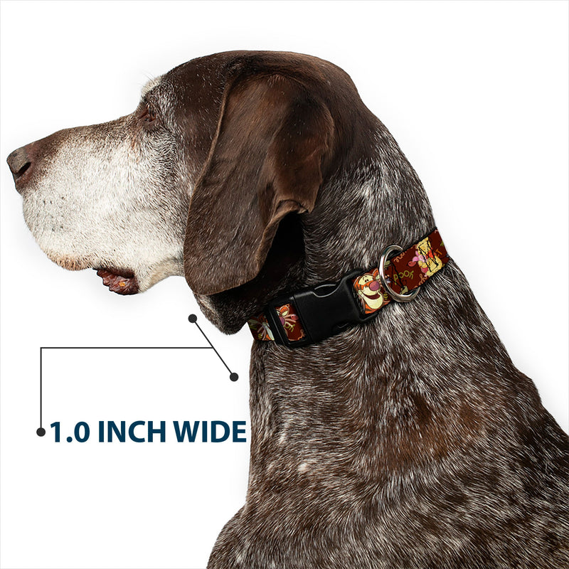 Plastic Clip Collar - Winnie the Pooh Character Poses