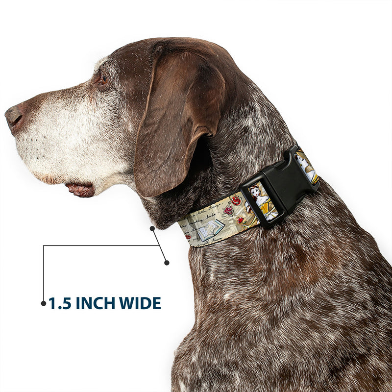 Plastic Clip Collar - Belle Sketch Poses/Story Script