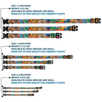 Plastic Clip Collar - Muppets Postage Stamps Stacked