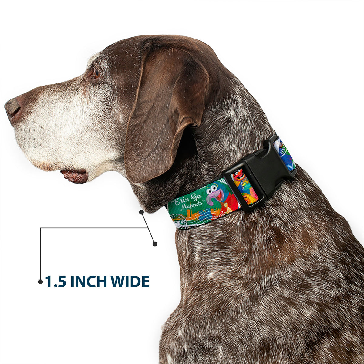 Plastic Clip Collar - Muppets Postage Stamps Stacked