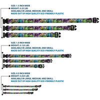 Plastic Clip Collar - Monsters University Character Lineup Gray