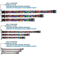 Plastic Clip Collar - Monsters University Monsters Stacked