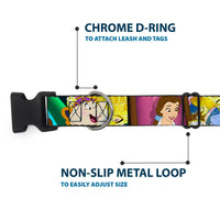 Plastic Clip Collar - Beauty & the Beast Be Our Guest Scenes