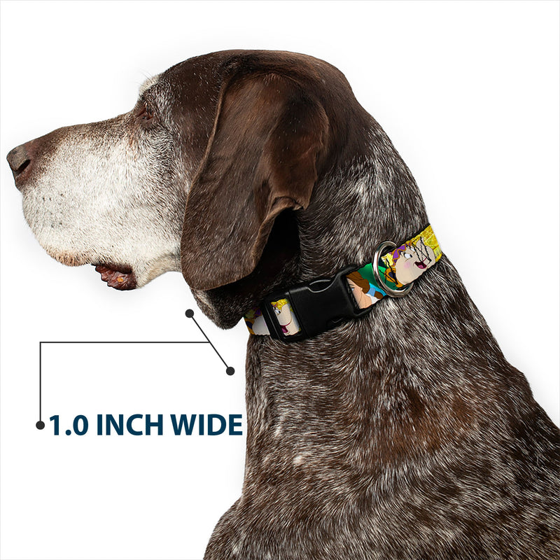 Plastic Clip Collar - Beauty & the Beast Be Our Guest Scenes