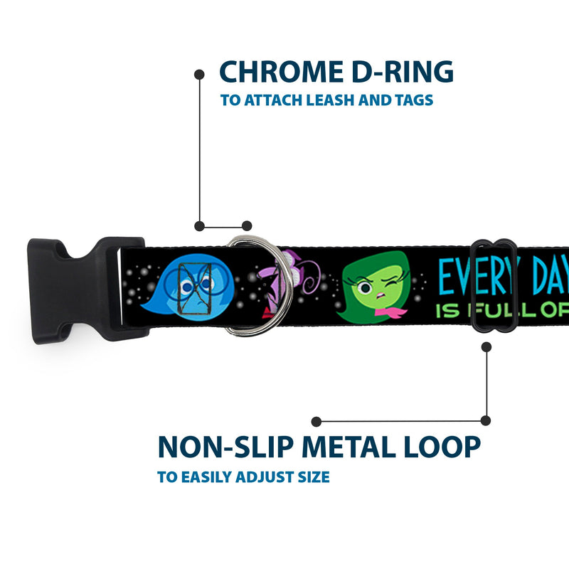 Plastic Clip Collar - INSIDE OUT/Emotion Expressions/EVERY DAY IS FULL OF EMOTIONS