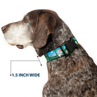 Plastic Clip Collar - Olaf Garden Scenes