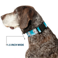 Plastic Clip Collar - Anna/Snowflakes Frozen Art Collection Poses