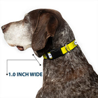 Plastic Clip Collar - BAYMAX Hanko/Face Yellow/Black/White