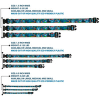 Plastic Clip Collar - Stitch Hula Dance 5-Poses