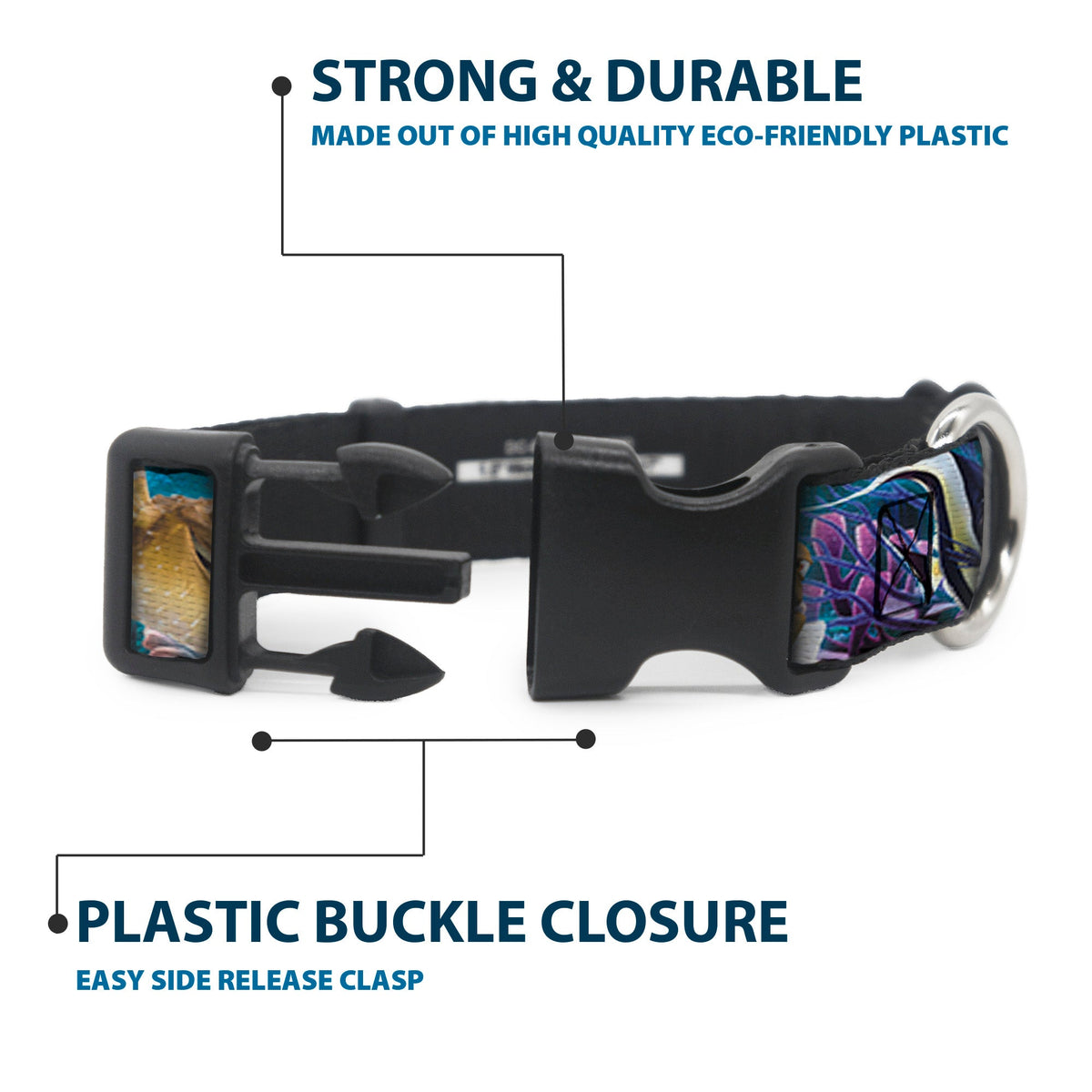 Plastic Clip Collar - Nemo & Friends Group