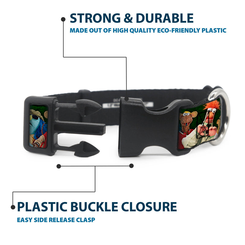 Plastic Clip Collar - Muppets 20-Character Group Pose Greens