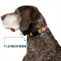 Plastic Clip Collar - Rapunzel 4-Tangled Poses/Pascal/Lights Light Purples