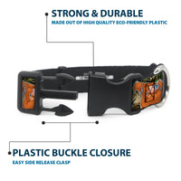Plastic Clip Collar - The Jungle Book I Wanna Be Like You 4-Character Scene