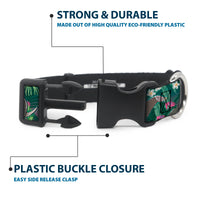 Plastic Clip Collar - The Jungle Book 8-Character Group Greens